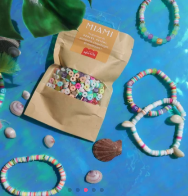 Mélange de perles heishi et de breloques - Miami – Image 3