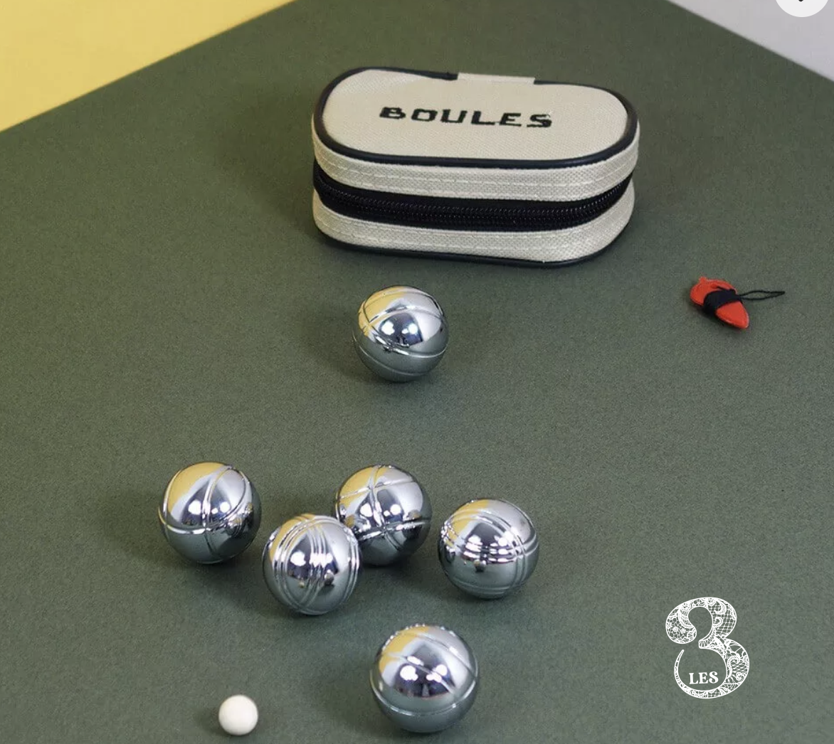 mini jeu de boules pétanque kikkerland les 3 boutiques