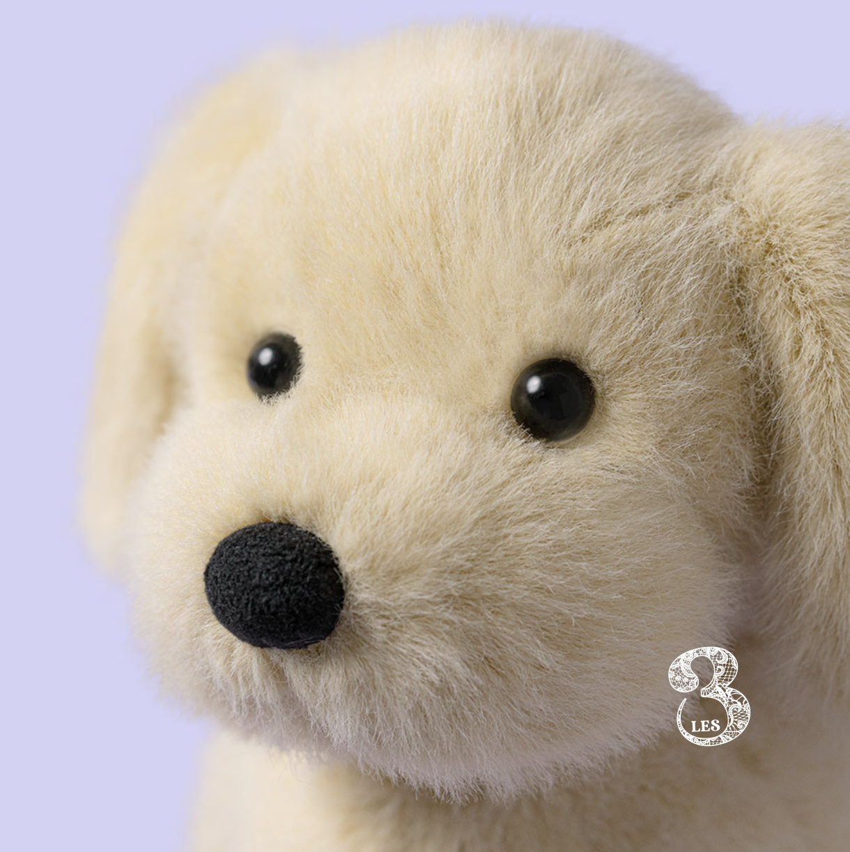 golden peluche puppy jellycat