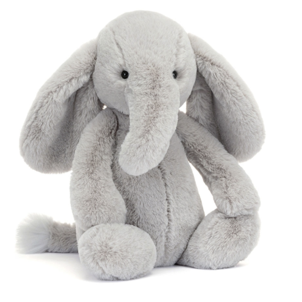 Bashful Luxe Elephant Thuddeus peluche jellycat