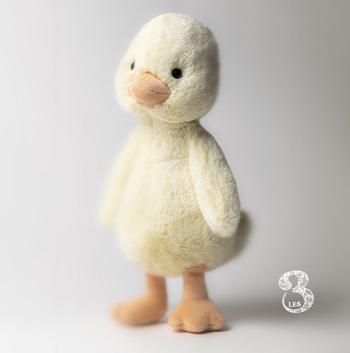 Peluche Bashful Duckling Original canard jaune - Jellycat – Image 3