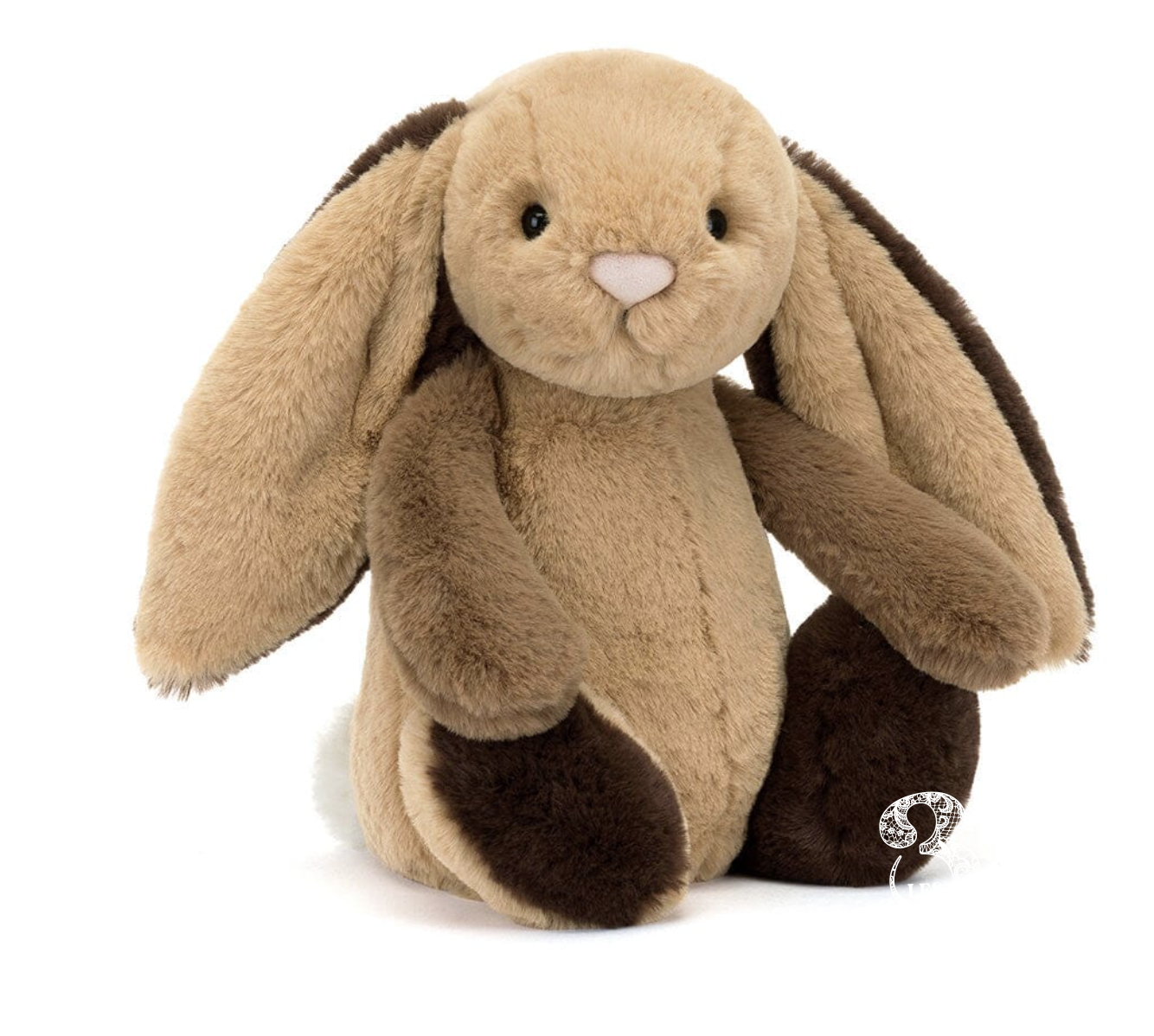 peluche Bashful Patchwork Brown Bunny Original - JELLYCAT