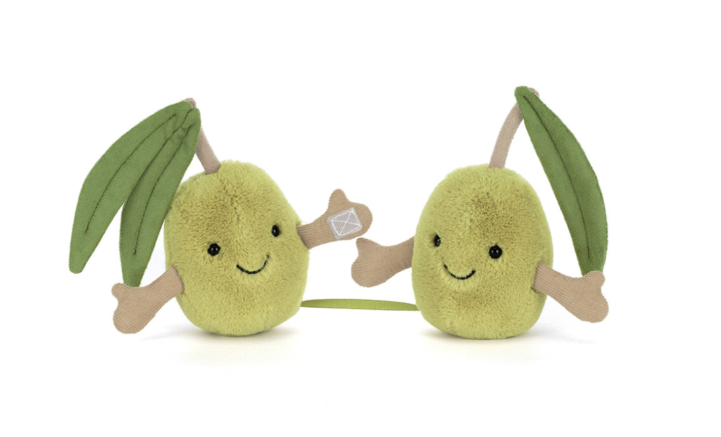 Peluche Amuseables Pair of Olives - Jellycat – Image 2