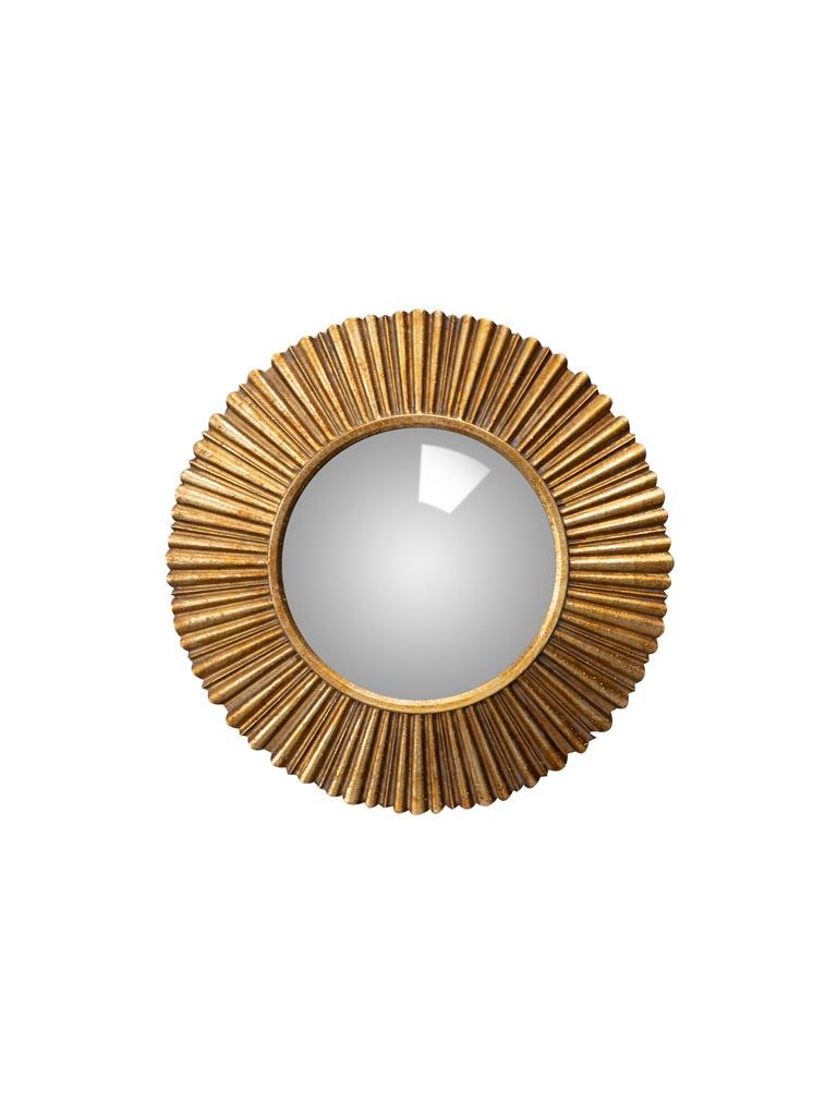 Miroir convexe Santus doré Chehoma PM – Image 2