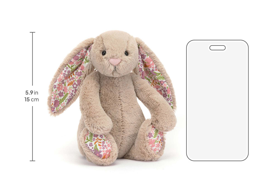 Peluche lapin Blossom Beige bunny Petal Jellycat Small – Image 2